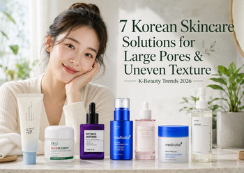 7 Korean Skincare Solutions for Large Pores and Uneven Texture in 2026