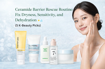 Ceramide Barrier Rescue Routine Fix Dryness, Sensitivity, and Dehydration