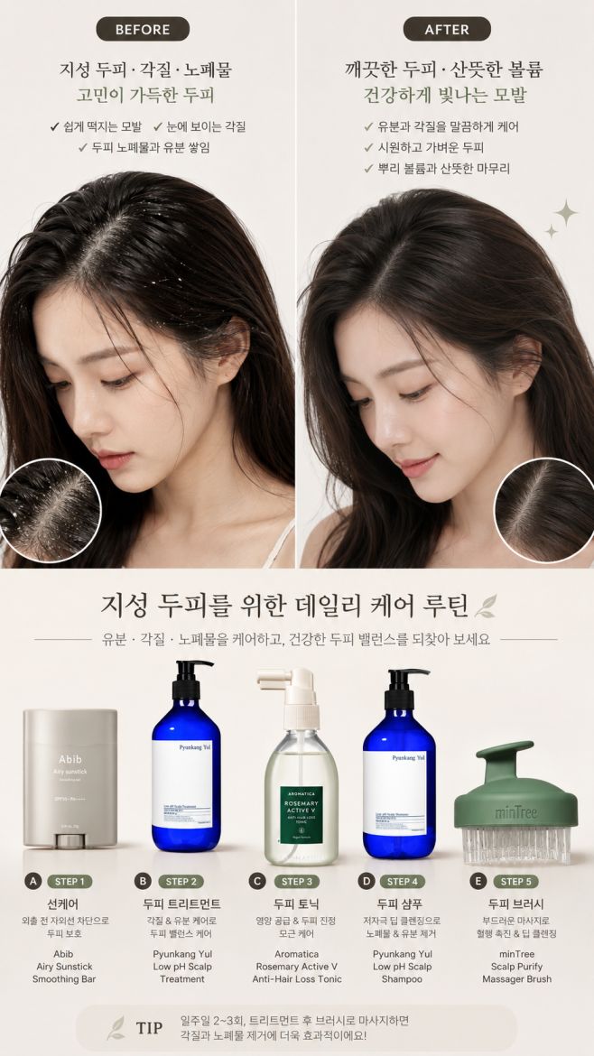 Korean Scalp Care Routine for Oily Scalp, Flakes and Build-Up