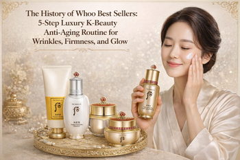 The History of Whoo Best Sellers 5-Step Luxury K-Beauty Anti-Aging Routine