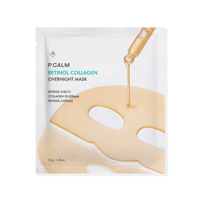 Discover the Ultimate Nighttime Skincare Solution: [P.CALM] Retinol Collagen Overnight Mask – Your Secret to Youthful Radiance ✨