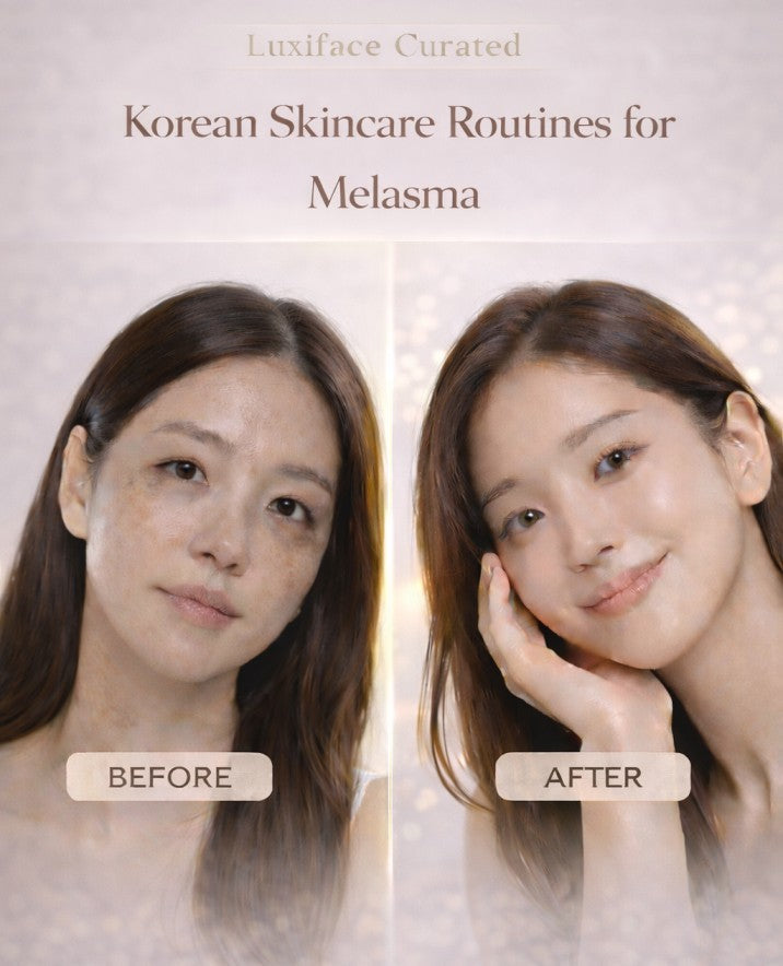 Luxiface Curated Korean Skincare Routines for Melasma