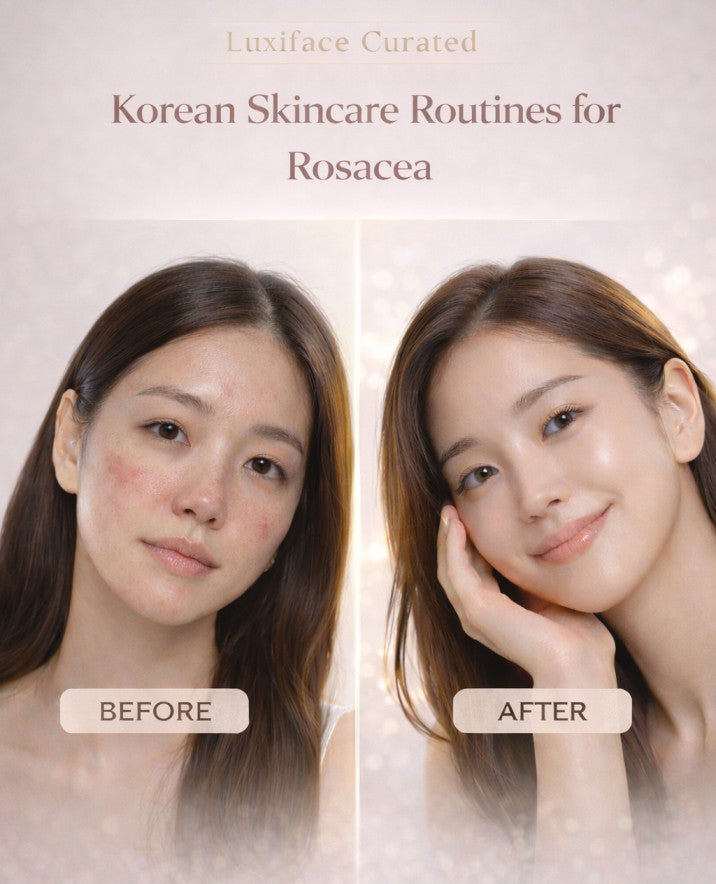Luxiface Curated Korean Skincare Routines for Rosacea