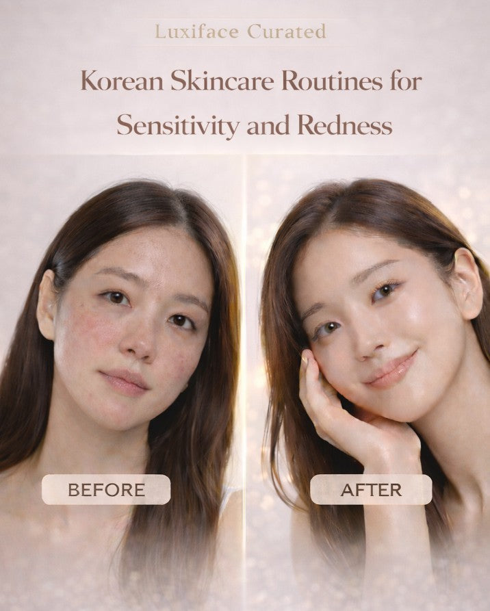 Luxiface Curated Korean Skincare Routines for Sensitivity and Redness