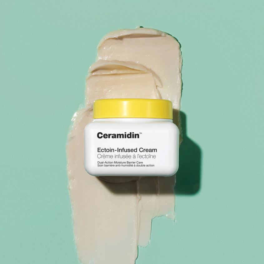 Korean skincare products containing ceramides