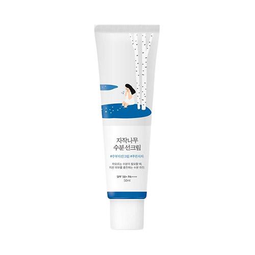 Korean skincare products containing birch juice