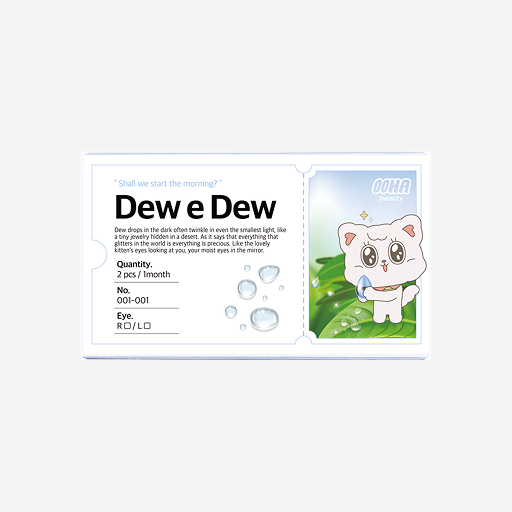 [OOHA] Dew E Dew Purple 1 Month Colored Contact Lens (2 pcs) - 25 powers image 5