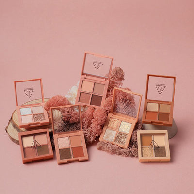 [3CE] Mini Multi Eye Color Palette 3.5g-Eyes Palettes-3CE-#FLAT CALL-Luxiface