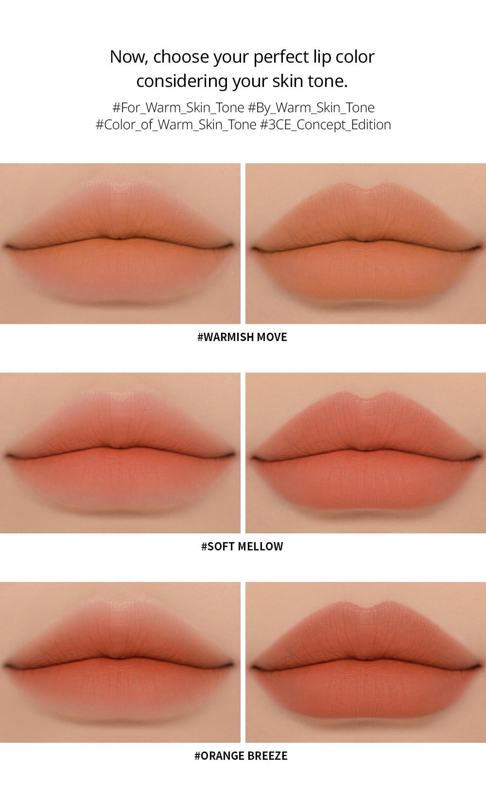 [3CE] SOFT MATTE LIPSTICK #WARMISH MOVE image 9