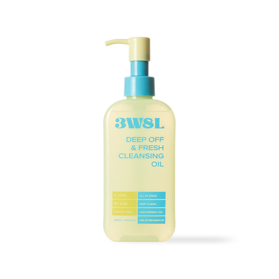 [3W8L] Deep Off & Fresh Cleansing Oil 205ml-Luxiface.com