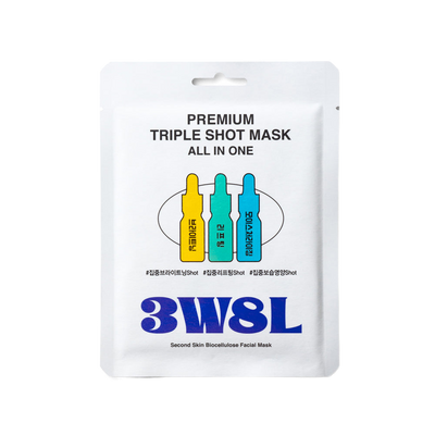 [3W8L] Premium Triple Shot Mask All in One 25ml-Luxiface.com