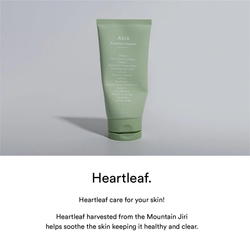 [Abib] Acne foam cleanser Heartleaf foam - 150ml-abib-Luxiface