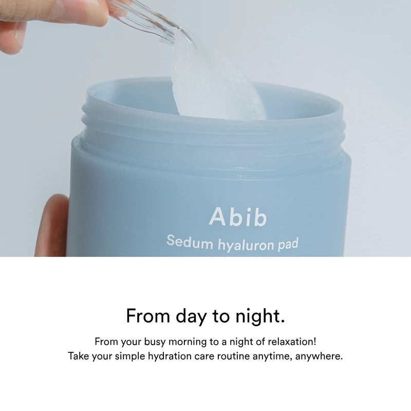 [Abib] Sedum hyaluron pad Hydrating touch - 165ml. 75 pads-Abib-Luxiface