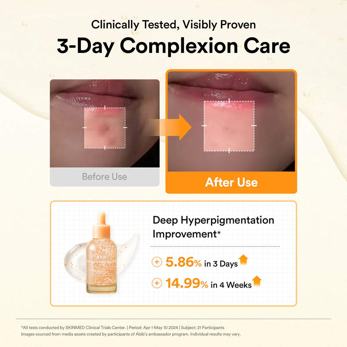[Abib] Glutathiosome Dark Spot Serum Vita drop 50ml image 3