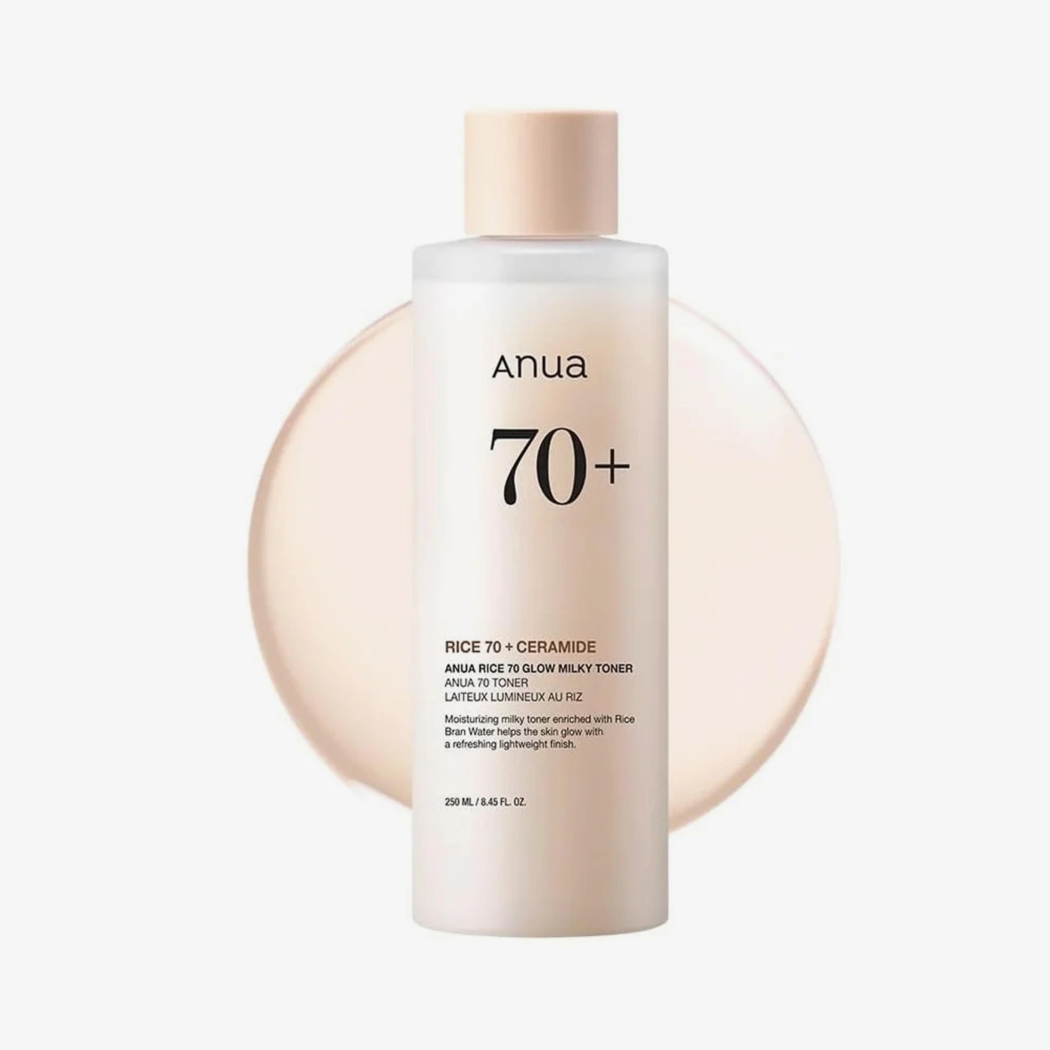 [Anua] Rice 70 Glow Milky Toner 250ml-Luxiface.com