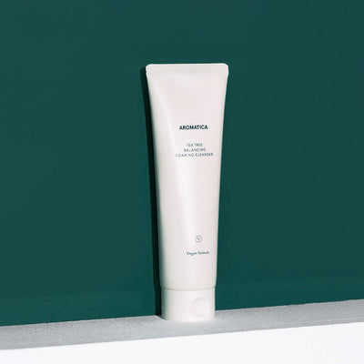 [Aromatica] Tea Tree Balancing Foaming Cleanser 180ml-Foaming Cleanser-Aromatica-180ml-Luxiface