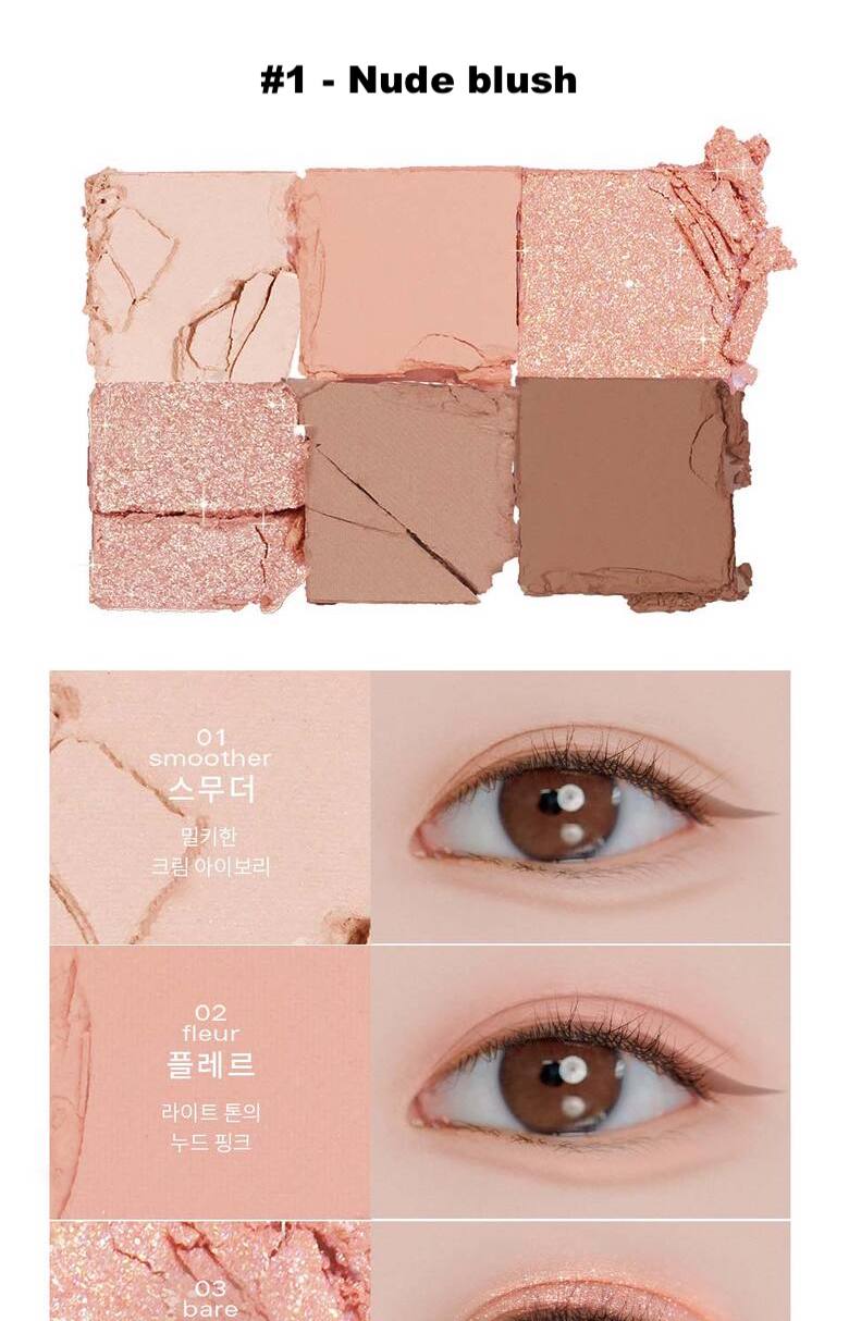 [BBIA] Ready To Wear Eye Palette - 