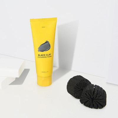 [Barulab] Black Clay Cleansing Foam 100ml-Foaming Cleanser-BARULAB-100ml-Luxiface