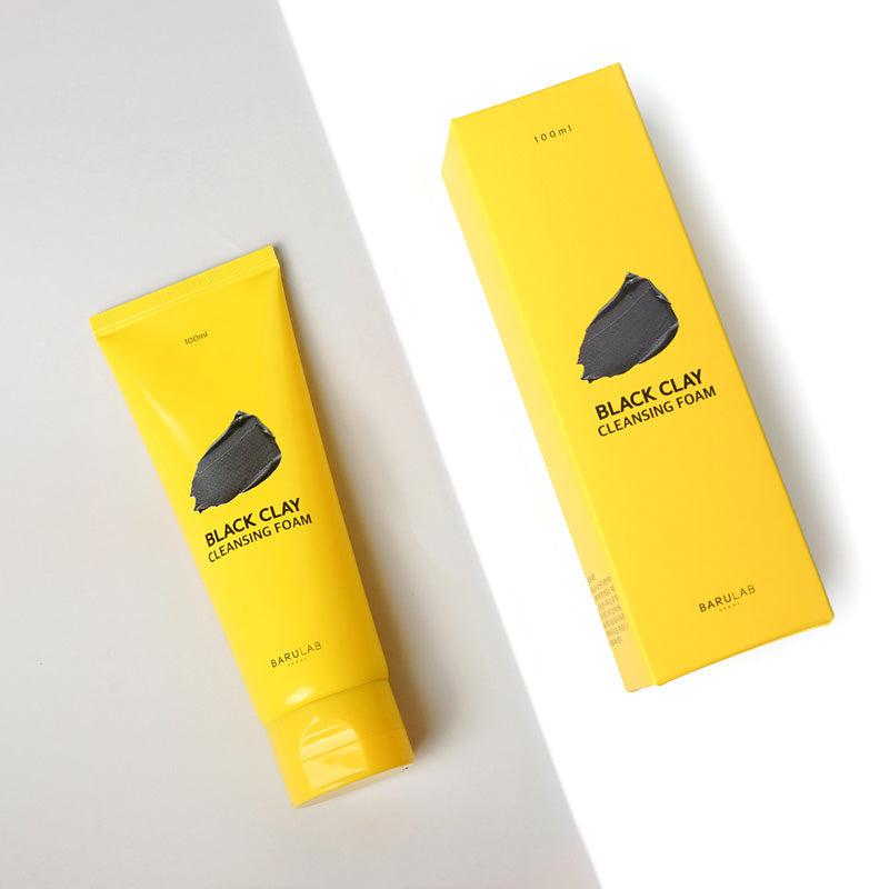 [Barulab] Black Clay Cleansing Foam 100ml-Foaming Cleanser-BARULAB-100ml-Luxiface