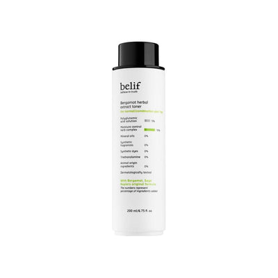 [Belif] Bergamot herbal extract toner 200 ml-Toner-Belif-200ml-Luxiface