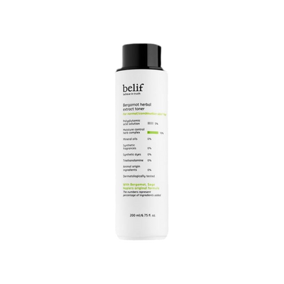 [Belif] Bergamot herbal extract toner 200 ml-Toner-Luxiface.com