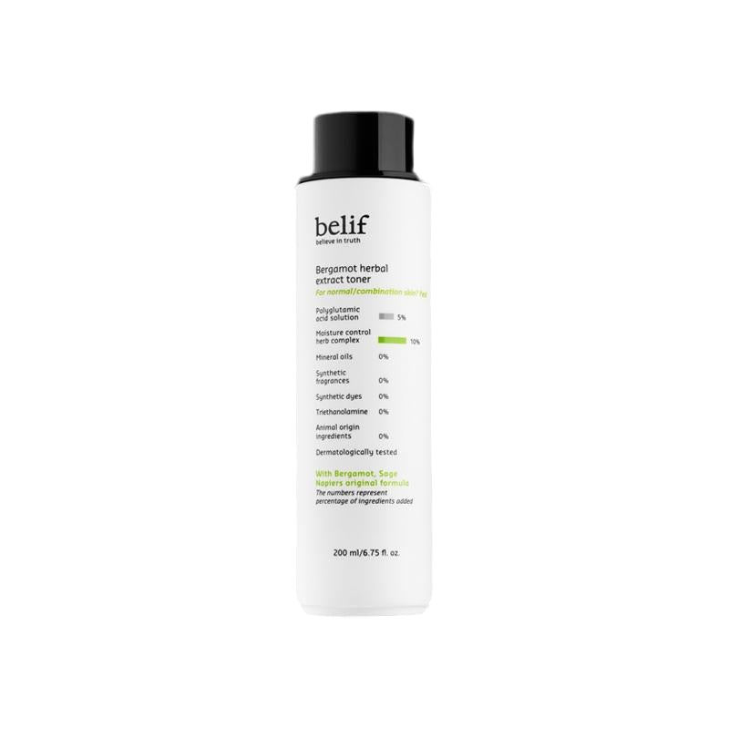 [Belif] Bergamot herbal extract toner 200 ml-Toner-Luxiface.com