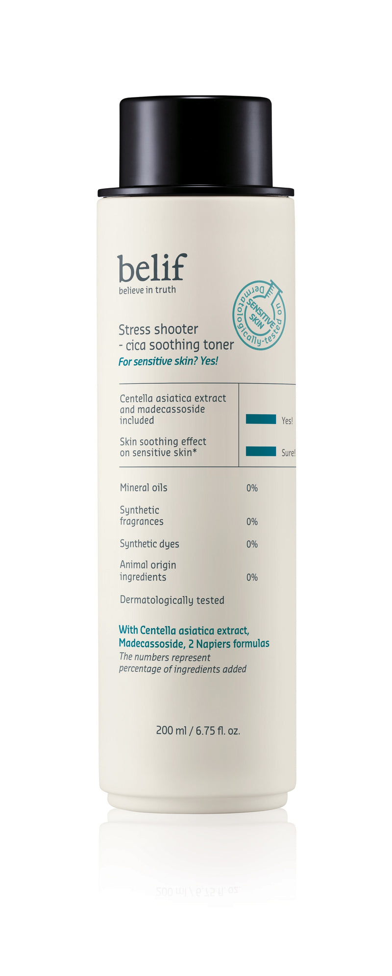 [Belif] Stress shooter - cica soothing toner 200 ml-Toner-Belif-200ml-Luxiface