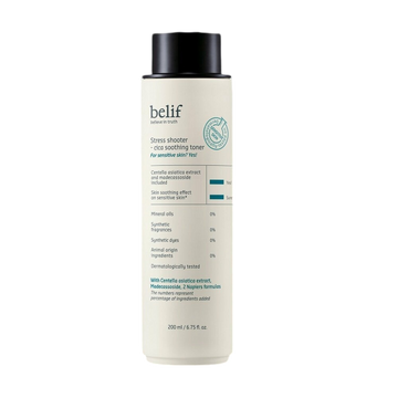 [Belif] Stress shooter - cica soothing toner 200 ml