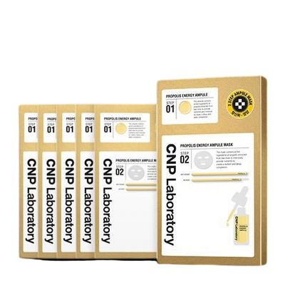 [CNP Laboratory] 2-Step Propolis Energy Ampule Mask (5 Sheets)-Ampoule-Luxiface.com