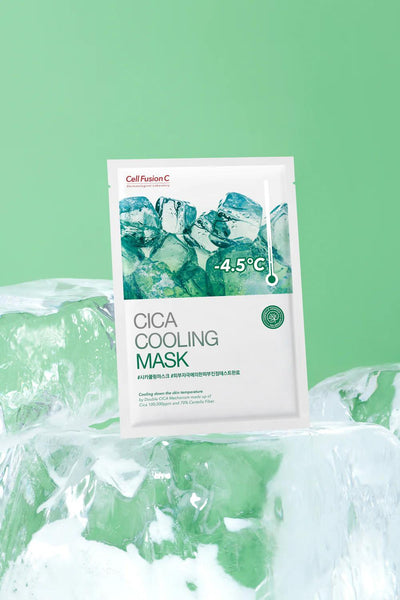 [CellFusionC] Cica Cooling Mask - 5 sheets-Luxiface.com