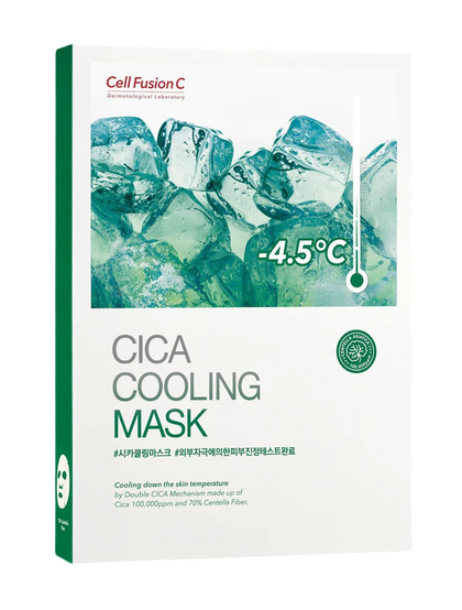 [CellFusionC] Cica Cooling Mask - 5 sheets