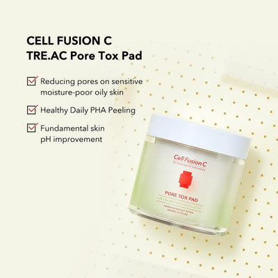 [CELL FUSION C] Pore Tox Toner Pad - 60 pads-CELL FUSION C-Luxiface