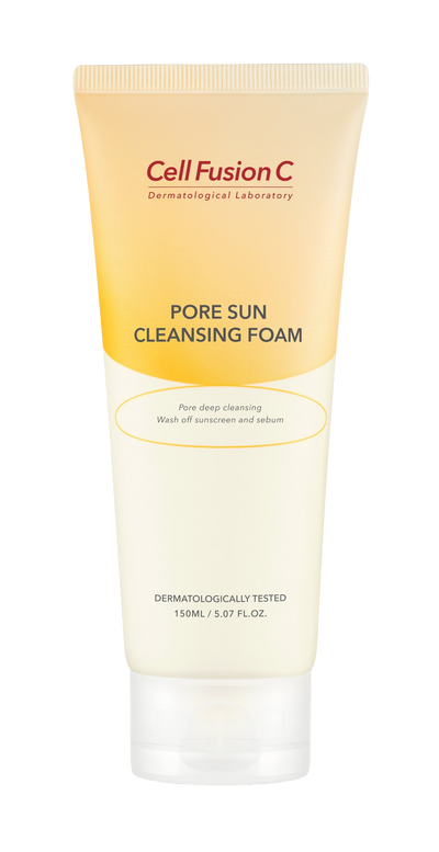 [CellfusionC] Pore Sun Cleansing Foam - 150ml-Luxiface.com