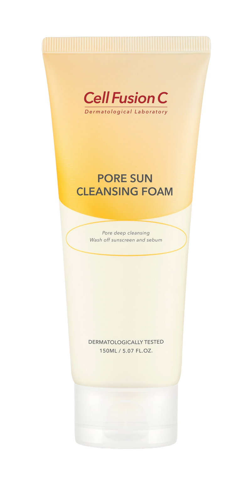 [CellfusionC] Pore Sun Cleansing Foam - 150ml-Luxiface.com