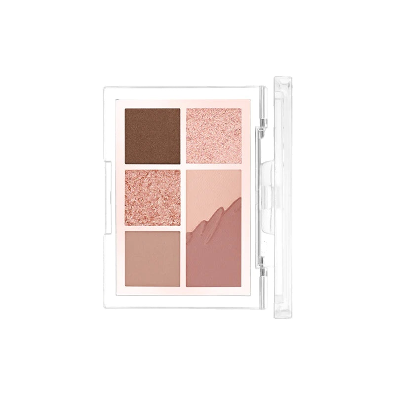 [Clio] Pro Eye Palette Mini -No.2 Rosy Haze-Eyes Palettes-Luxiface.com