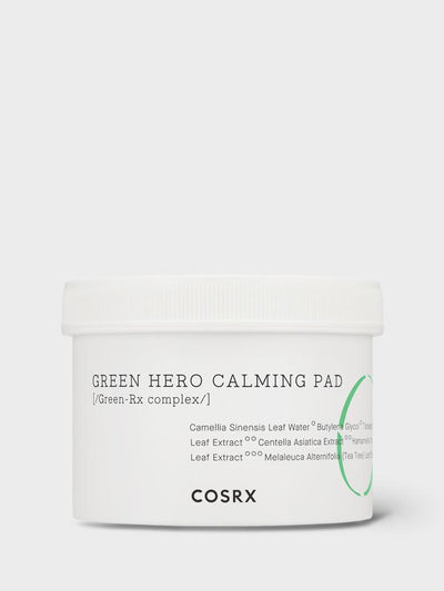 [Cosrx] One Step Green Hero Calming Pad 70pcs-Calming Pad-Cosrx-70pcs-Luxiface