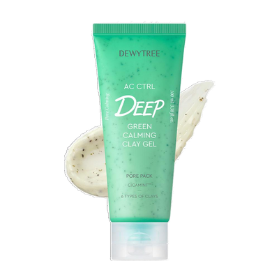 [Dewytree] AC Ctrl Deep Green Calming Clay Gel Pore Pack 100ml-Luxiface.com