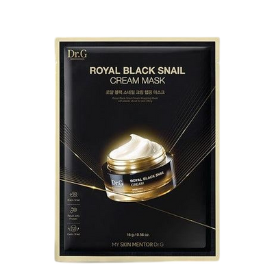 [Dr.G] DRoyal Black Snail Cream Mask 1ea 16g-Luxiface.com