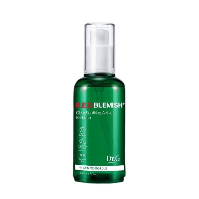 [Dr.G] Red Blemish Clear Soothing Active Essence 80ml-Luxiface.com