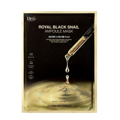 [Dr.G] Royal Black Snail Ampoule Mask 1ea 30ml-Luxiface.com