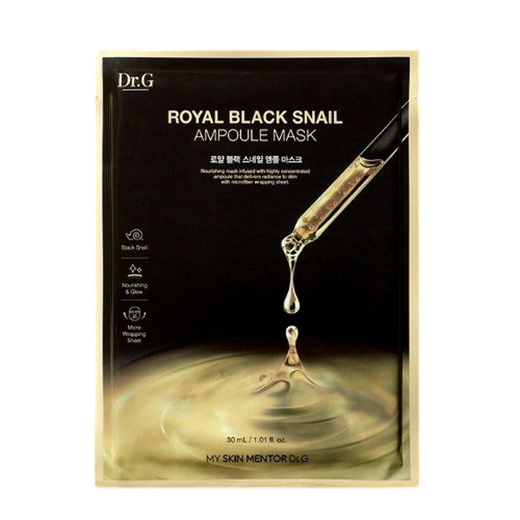 [Dr.G] Royal Black Snail Ampoule Mask 1ea 30ml
