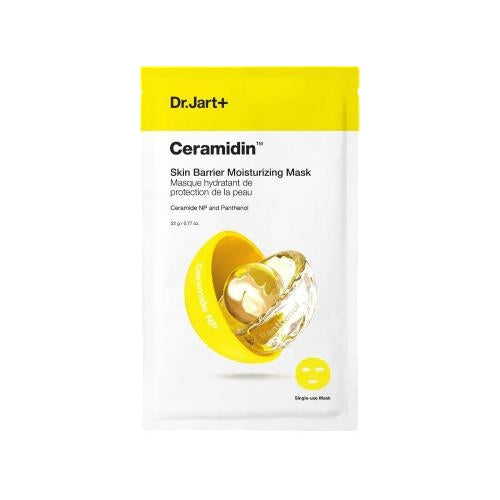 [Dr.Jart+] Ceramidin Skin Barrier Moisturizing Mask 22g - 1pc-Luxiface.com