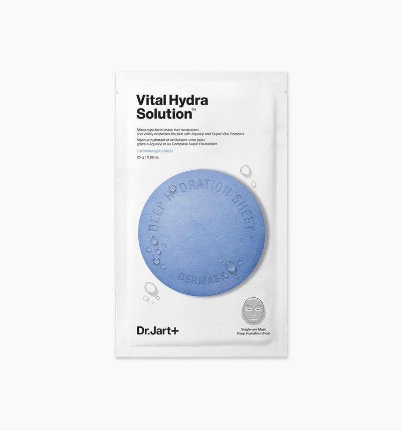 [Dr.Jart+] Dermask Water Jet Vital Hydra Solution x 5pc-Mask-Dr.Jart+-5pc-Luxiface