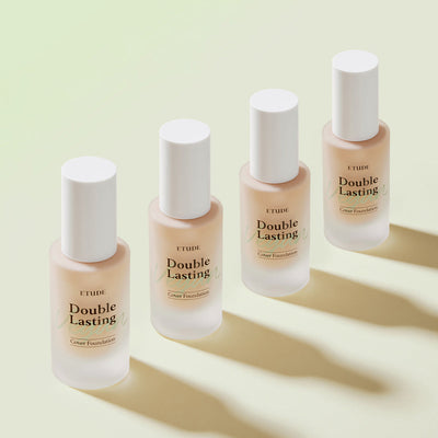 [Etudehouse] Double Lasting Vegan Cover Foundation 30g -No.17C1 Light Vanilla-Luxiface.com