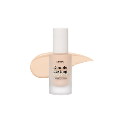 [Etudehouse] Double Lasting Vegan Cover Foundation 30g -No.17C1 Light Vanilla-Luxiface.com