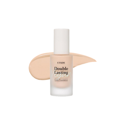 [Etude House] Double Lasting Vegan Cover Foundation 30g -No.21N1 Neutral Beige-Luxiface.com