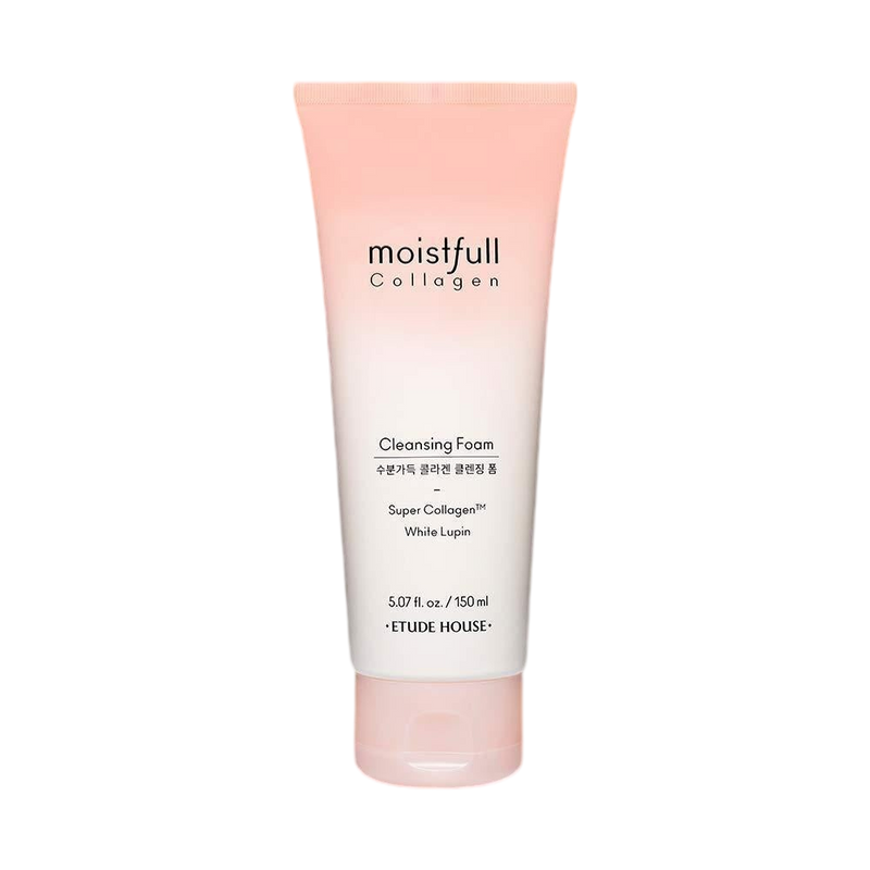 [Etude House] Moistfull Collagen Cleansing Foam 150ml-Cleansing Foam-Luxiface.com