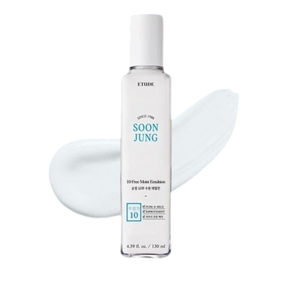 [Etude House] SoonJung 10 Free Moist Emulsion 120ml (21AD)-Emulsion-Luxiface.com