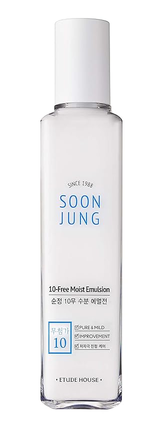 [Etude House] SoonJung 10 Free Moist Emulsion 120ml (21AD)-Luxiface.com