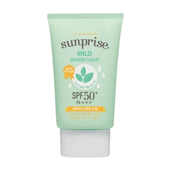 [Etude House] Sunprise Mild Watery Light Sunscreen SPF50+/PA+++ 50ml-Luxiface.com